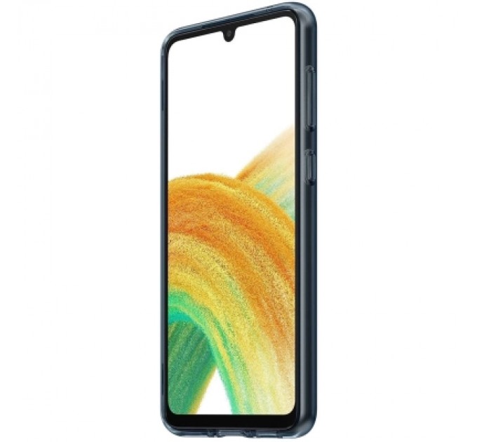Samsung Чохол до мобільного телефона Samsung Clear Strap Cover Samsung Galaxy A33 EF-XA336CBEGRU Black (EF-XA336CBEGRU)