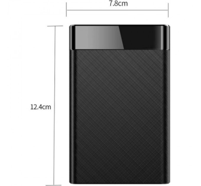 Dynamode Кишеня зовнішня Dynamode 2.5" SATA/SSD HDD USB3.0 (DM-CAD-25320)