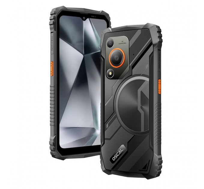 Oscal Смартфон Oscal Marine 1 4/128GB Black