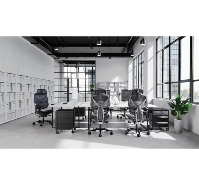 Крісло для геймерів ThunderX3 Flex Pro Mesh Black (TEGC-3076101.12)