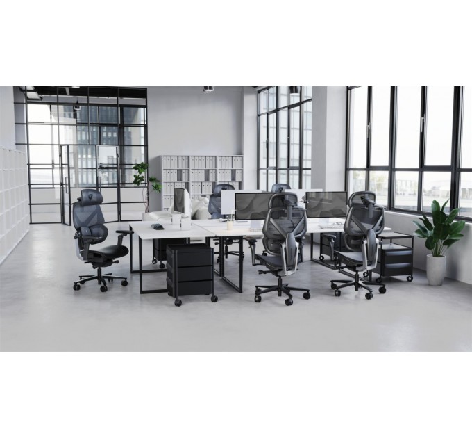 Крісло для геймерів ThunderX3 Flex Pro Mesh Black (TEGC-3076101.12)