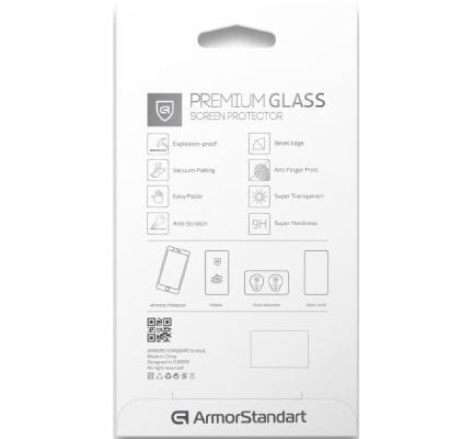 Armorstandart Скло захисне Armorstandart Pro Motorola Moto G9 Power Black (ARM57785)