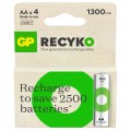 Gp Акумулятори GP Recyko AA/HR06 NI-MH 1300 mAh BL 4 шт