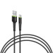 Intaleo Дата кабель USB 2.0 AM to Type-C 0.2m CBFLEXT0 black Intaleo (1283126487446)