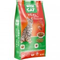 Wise Cat Сухий корм для кішок Wise Cat Veal with poultry 400 г (4820111141630)
