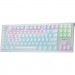 Aula Клавіатура Aula F3032 White keycaps plus 21 Yellow keys KRGD Brown USB UA White (6948391201757)