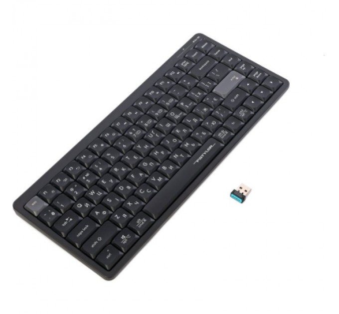 Клавіатура A4Tech FBX53C Wireless/Bluetooth UA Black (4711421001908)