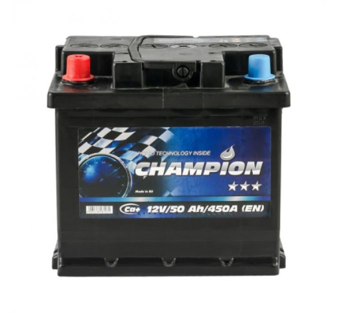 Champion Акумулятор автомобільний Champion Black 50 Ah/12V (CHB50-1)