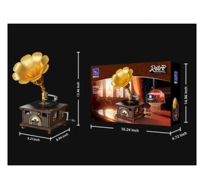 Конструктор Pantasy Original - Retro Ретро-грамофон (85009)