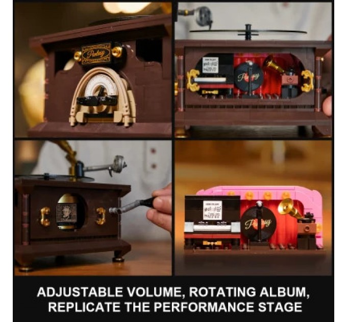 Конструктор Pantasy Original - Retro Ретро-грамофон (85009)