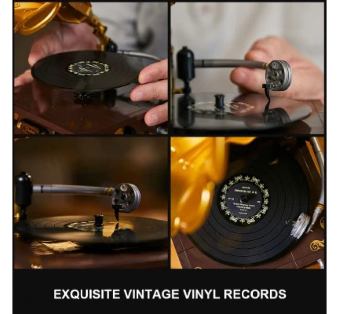 Конструктор Pantasy Original - Retro Ретро-грамофон (85009)