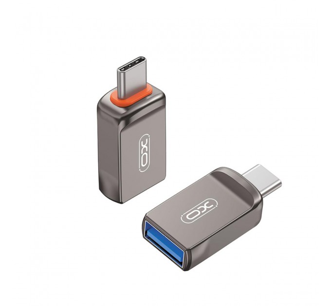 Адаптер XO USB Type-C - Lightning (F/M) Grey (NB281B-СA.tranish)