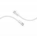 Кабель Promate USB Type-C - USB Type-C (M/M), 3A, 60W, 2 м, White (ecoline-cc200.white)