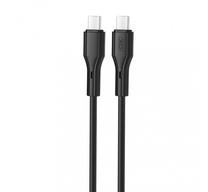 Кабель XO NBQ231B Rock Series USB Type-C - USB Type-C (M/M), 1 м, Black (NBQ231B-CC.black)