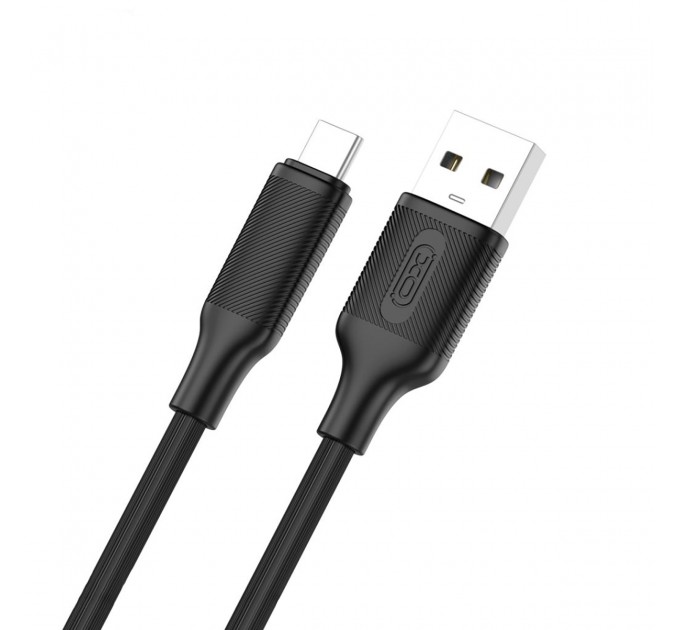 XO Кабель XO USB - USB Type-C (M/M), 3А, 60W, 1 м, Black (NB265-AC.black)
