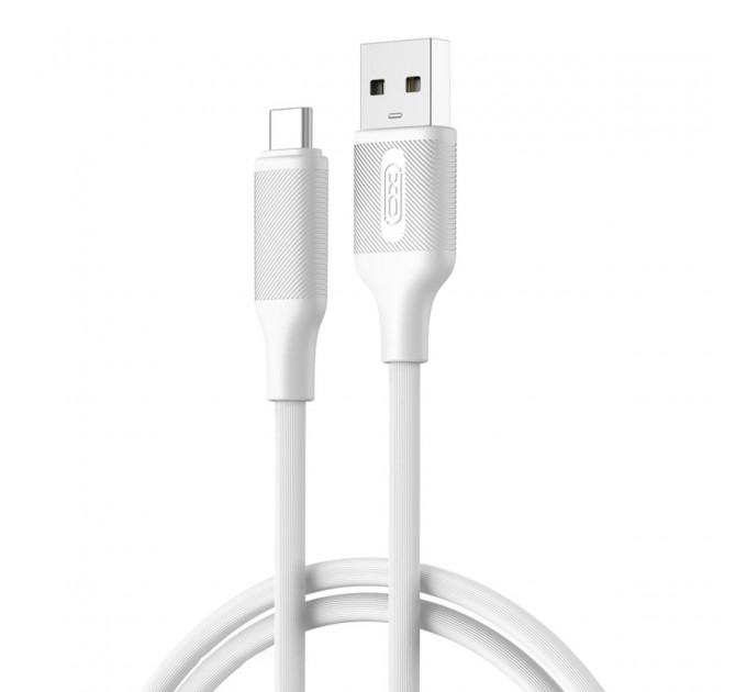 Кабель XO USB - USB Type-C (M/M), 3А, 60W, 1 м, White (NB265-AC.white)