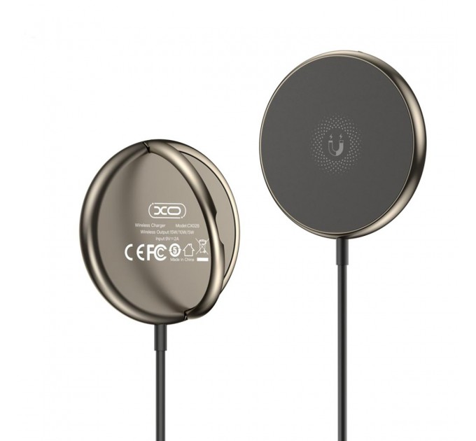 XO Бездротовий зарядний пристрій XO CX028 15W Beige (CX028.tranish)