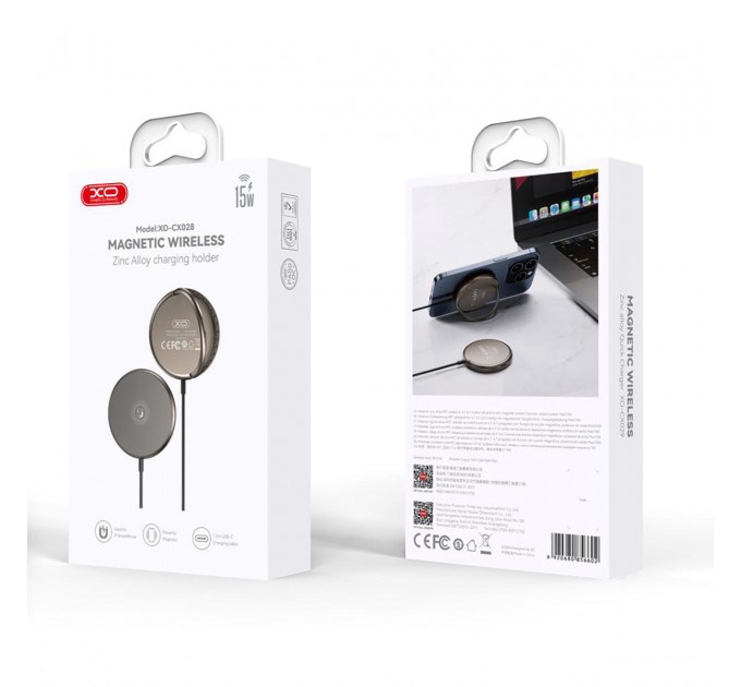 XO Бездротовий зарядний пристрій XO CX028 15W Beige (CX028.tranish)