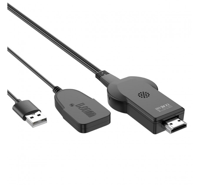 Адаптер XO GB012 HDMI - USB-A (M/M) Black