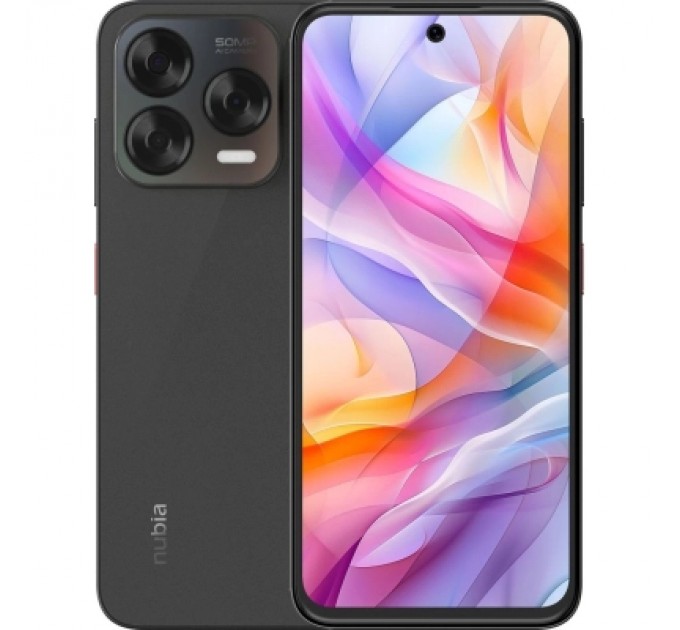 ZTE Мобільний телефон ZTE Nubia V70 Design 8/256GB Gray (1143714)