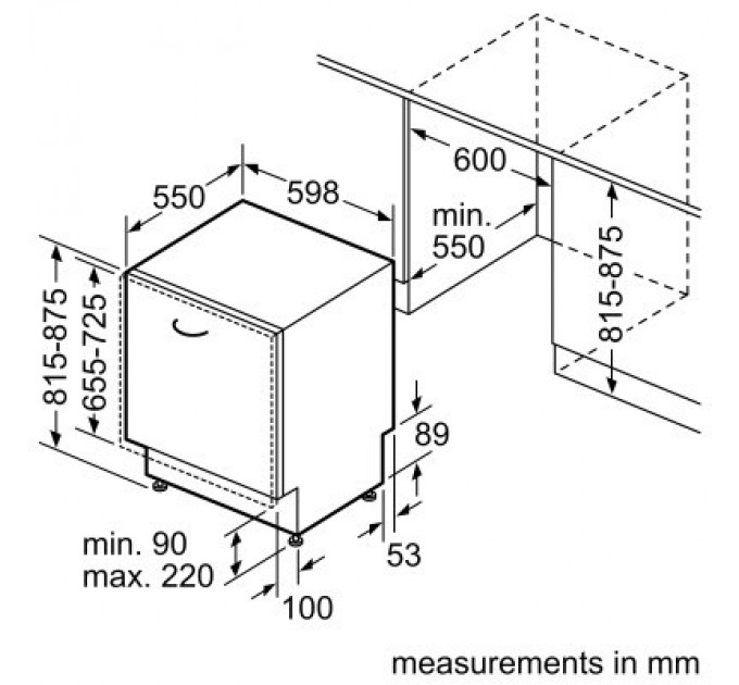 Bosch Посудомийна машина Bosch SMV4HCX40K