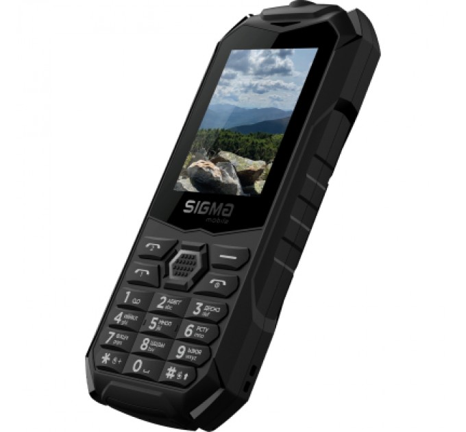 Sigma Мобільний телефон Sigma X-treme PV68 Black (4827798738214)