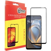 Скло захисне Dengos Full Glue Motorola G05 (black) (TGFG-396)