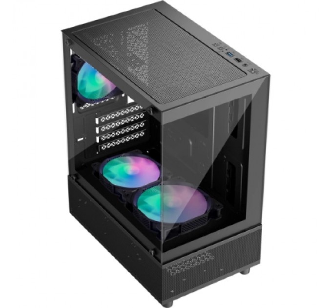 Корпус 1stPlayer Mi2-A-BK-2F7R-1F7