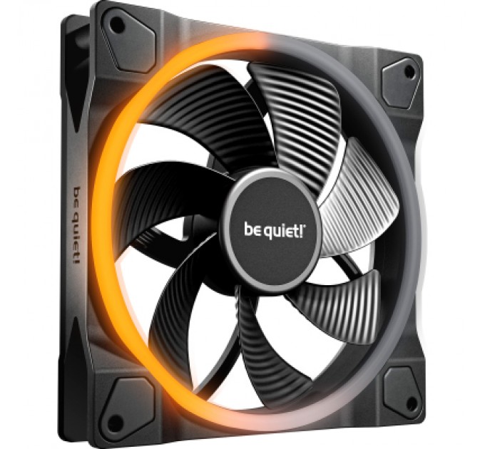 Кулер до корпусу Be quiet! Light Wings 140mm PWM Reverse чорний (BL134)
