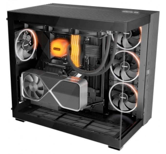 Кулер до корпусу Be quiet! Light Wings 140mm PWM Reverse чорний (BL134)