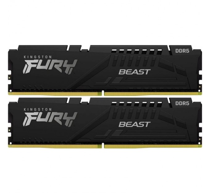 Модуль пам`яті DDR5 2x16GB/6000 Kingston Fury Beast Black (KF560C30BBEK2-32)