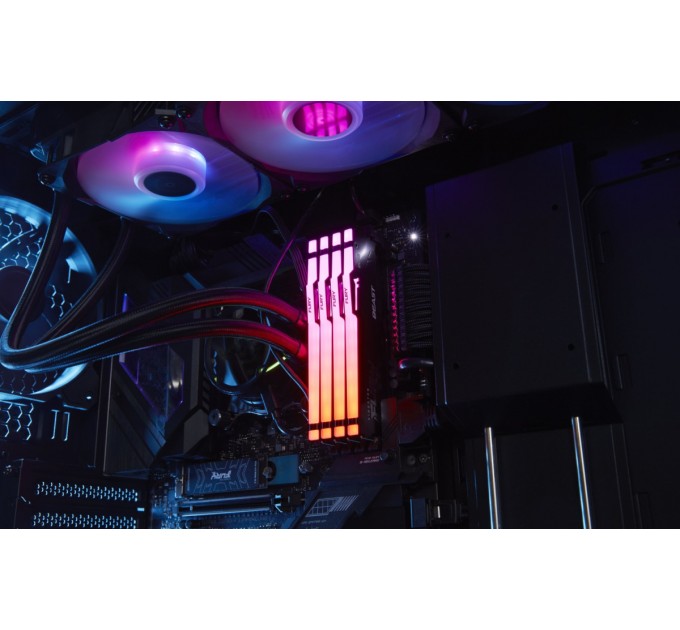 Модуль пам`яті DDR5 32GB/5600 Kingston Fury Beast RGB Black (KF556C36BBE2A-32)