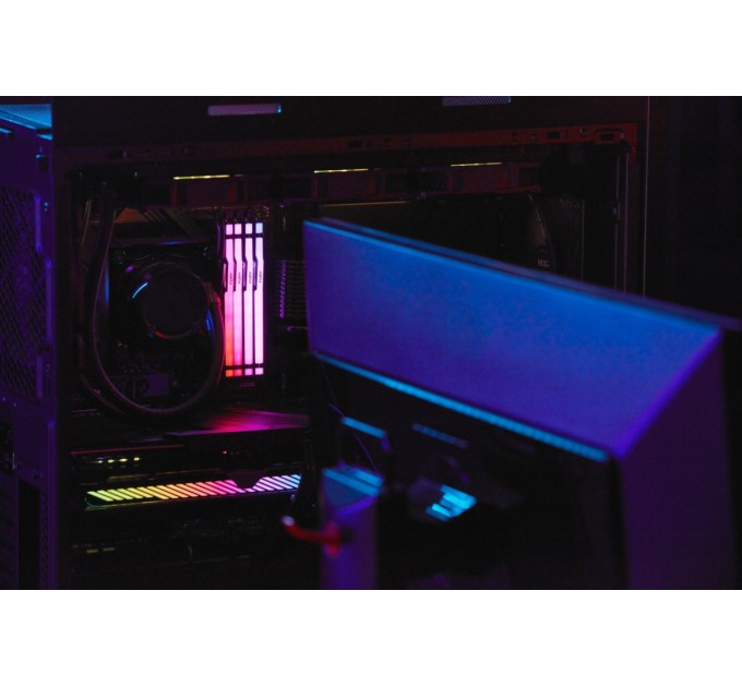 Модуль пам`яті DDR5 32GB/5600 Kingston Fury Beast RGB Black (KF556C36BBE2A-32)