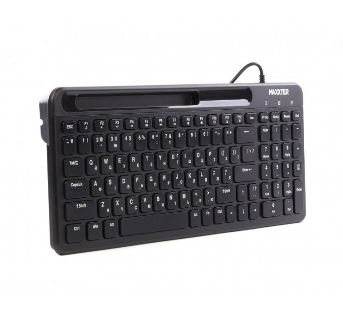 Клавiатура Maxxter KB-01B-UA Black