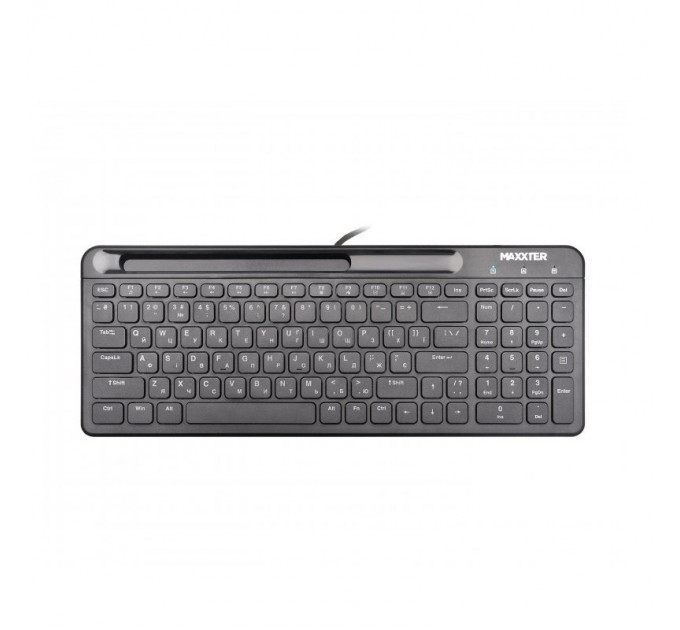 Клавiатура Maxxter KB-01B-UA Black