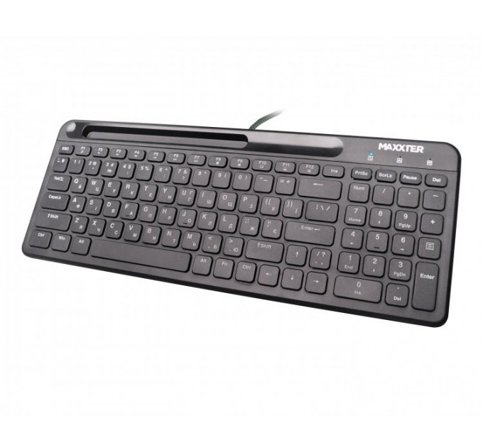 Клавiатура Maxxter KB-01B-UA Black