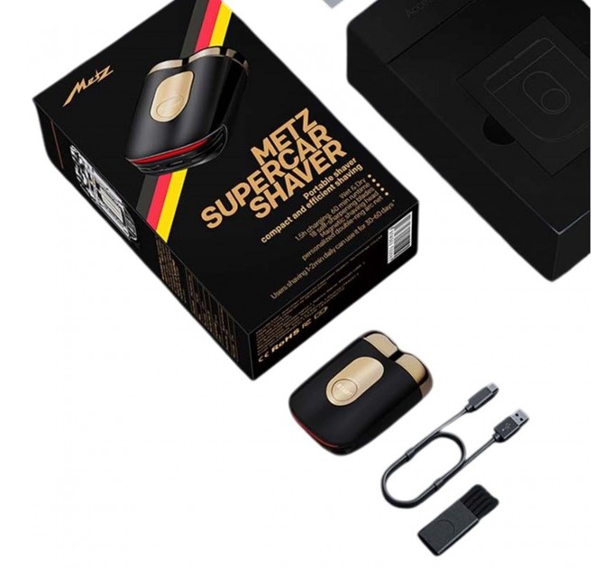 Metz Електробритва Metz SuperCar Shaver Black (MZCP021-BK)