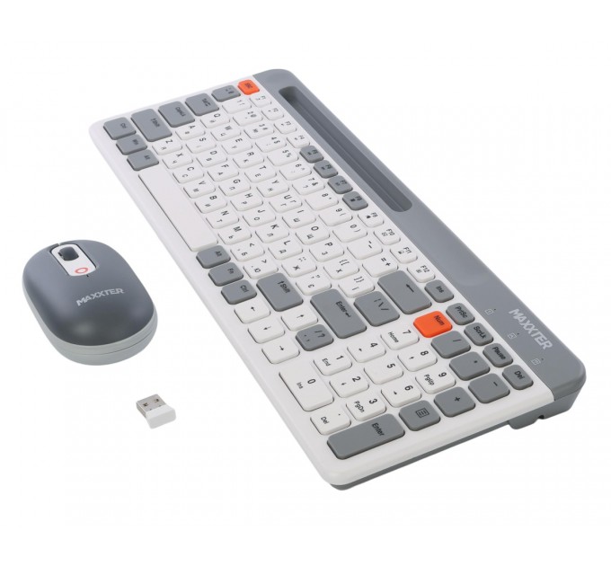 Maxxter Комплект (клавіатура, миша) Maxxter KMS-WCM-03G-UA