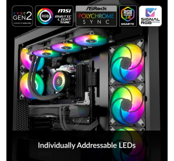 Система рідинного охолодження Arctic Liquid Freezer III Pro 360 A-RGB (ACFRE00184A)