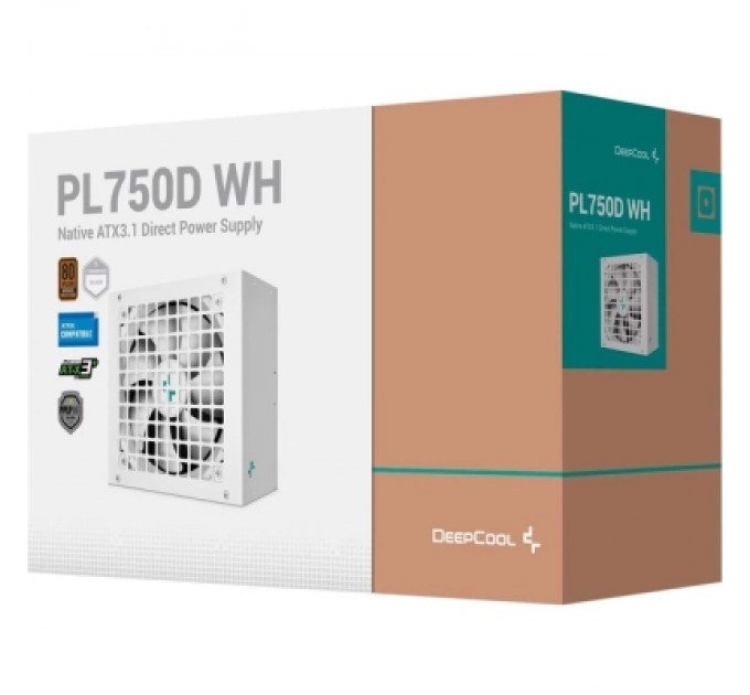 Блок живлення Deepcool 750W (PL750D WH)