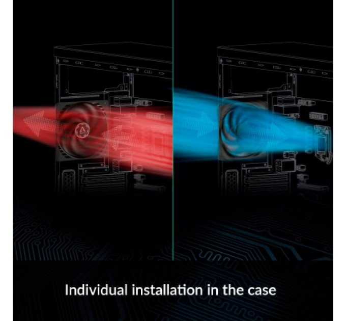 Кулер до корпусу Arctic F12 PWM, 5 pcs (ACFAN00145A)