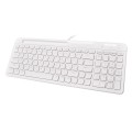 Клавiатура Maxxter KB-01W-UA White
