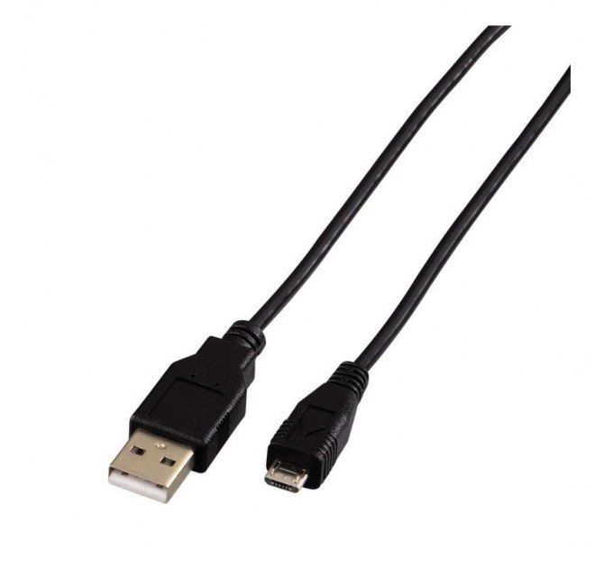 BOROFONE Кабель Hama USB - micro USB (M/M), 2 м, Black (00115536)