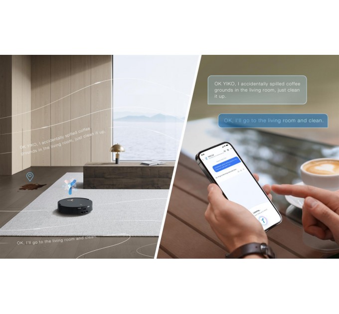 Робот-пилосос Ecovacs Deebot X8 Pro Omni (DEX56) Black