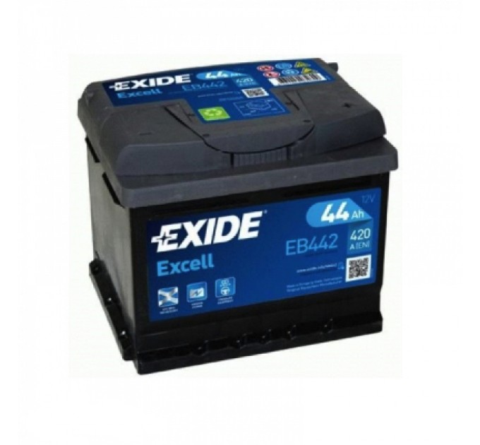 Акумулятор автомобільний EXIDE EXCELL 44A (EB442)
