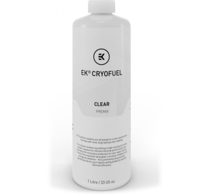 Охолоджуюча рідина Ekwb EK-CryoFuel Clear Premix 1000mL (3831109813256)