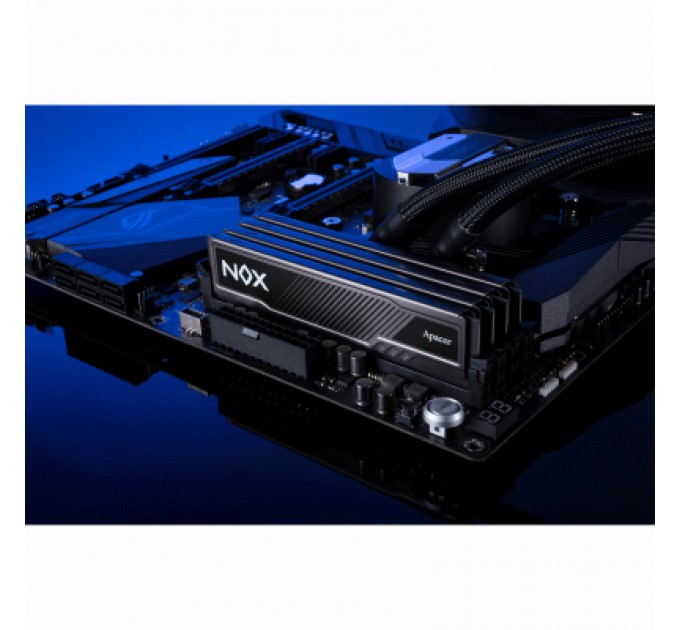 Apacer Модуль пам'яті для комп'ютера DDR4 16GB (2x8GB) 3200 MHz NOX Apacer (AH4U16G32C28YMBAA-2)