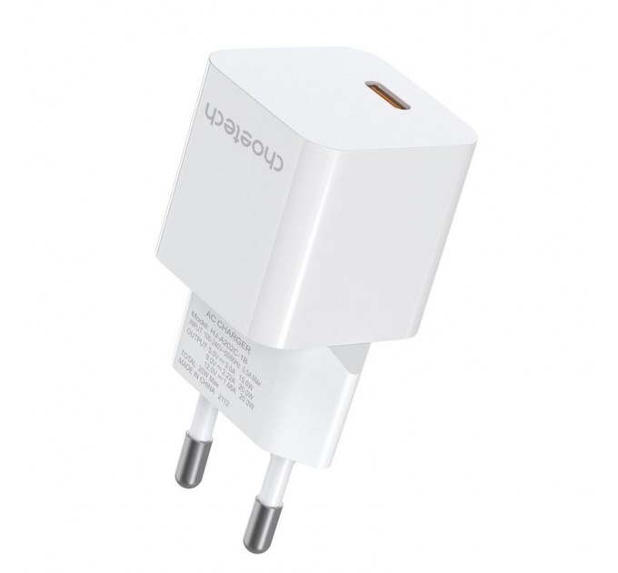Choetech Мережевий зарядний пристрій Choetech (1USBх3A) White (PD5010-EU)