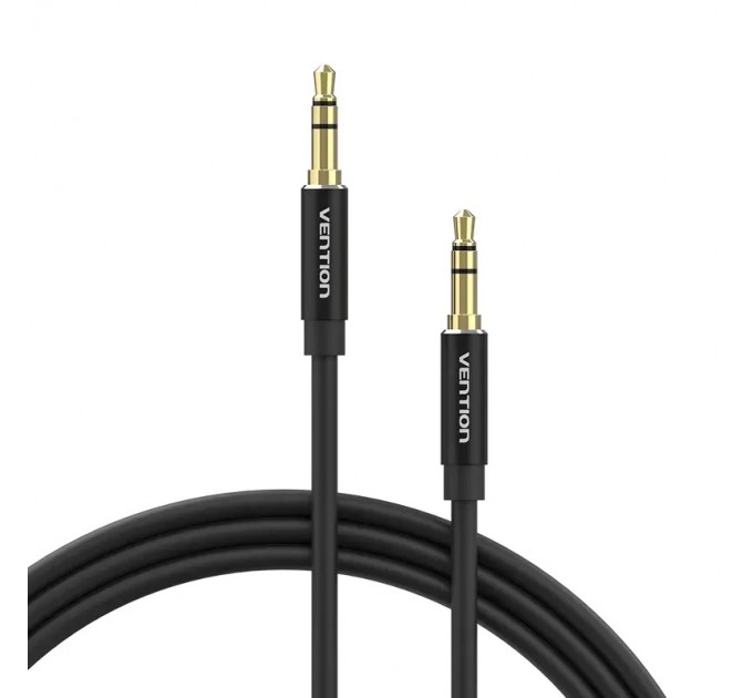 Vention Аудіо-кабель Vention 3.5 мм - 3.5 мм (M/M), 0.5 м, Black (BAXBD)