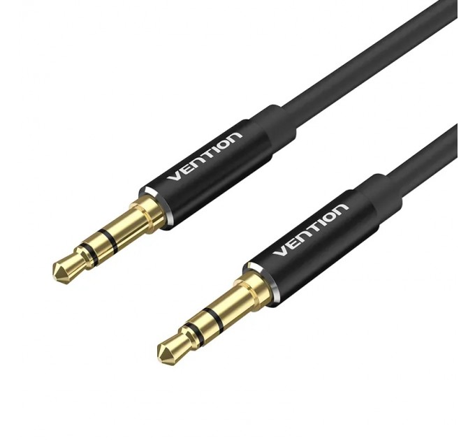 Vention Аудіо-кабель Vention 3.5 мм - 3.5 мм (M/M), 0.5 м, Black (BAXBD)
